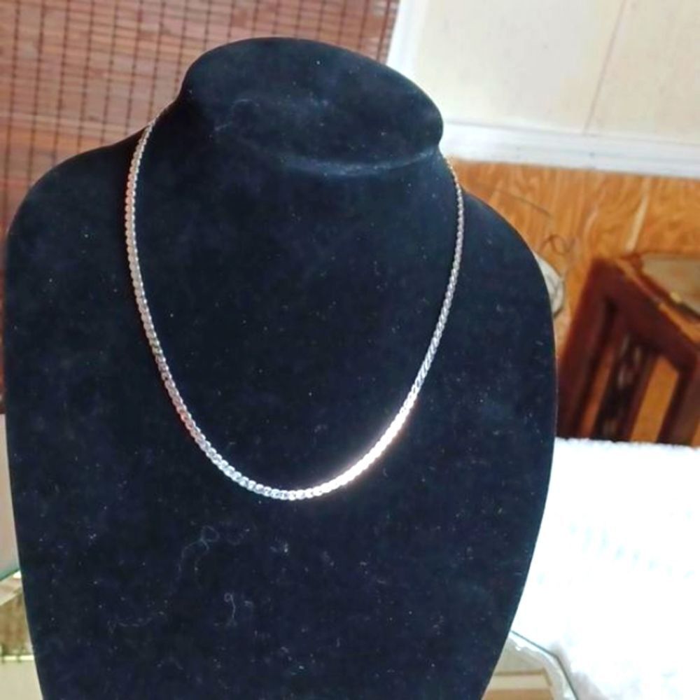 Sepertine silver Plated Chain 18‎ L